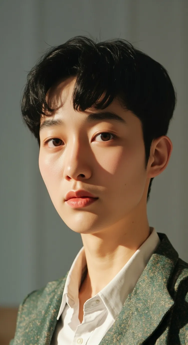 ai character: Kévine  background