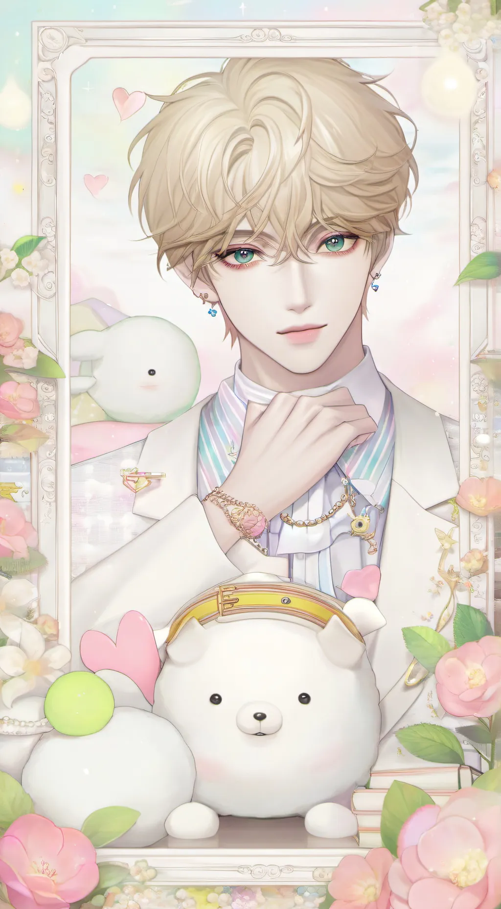 ai character: Micheal James  background