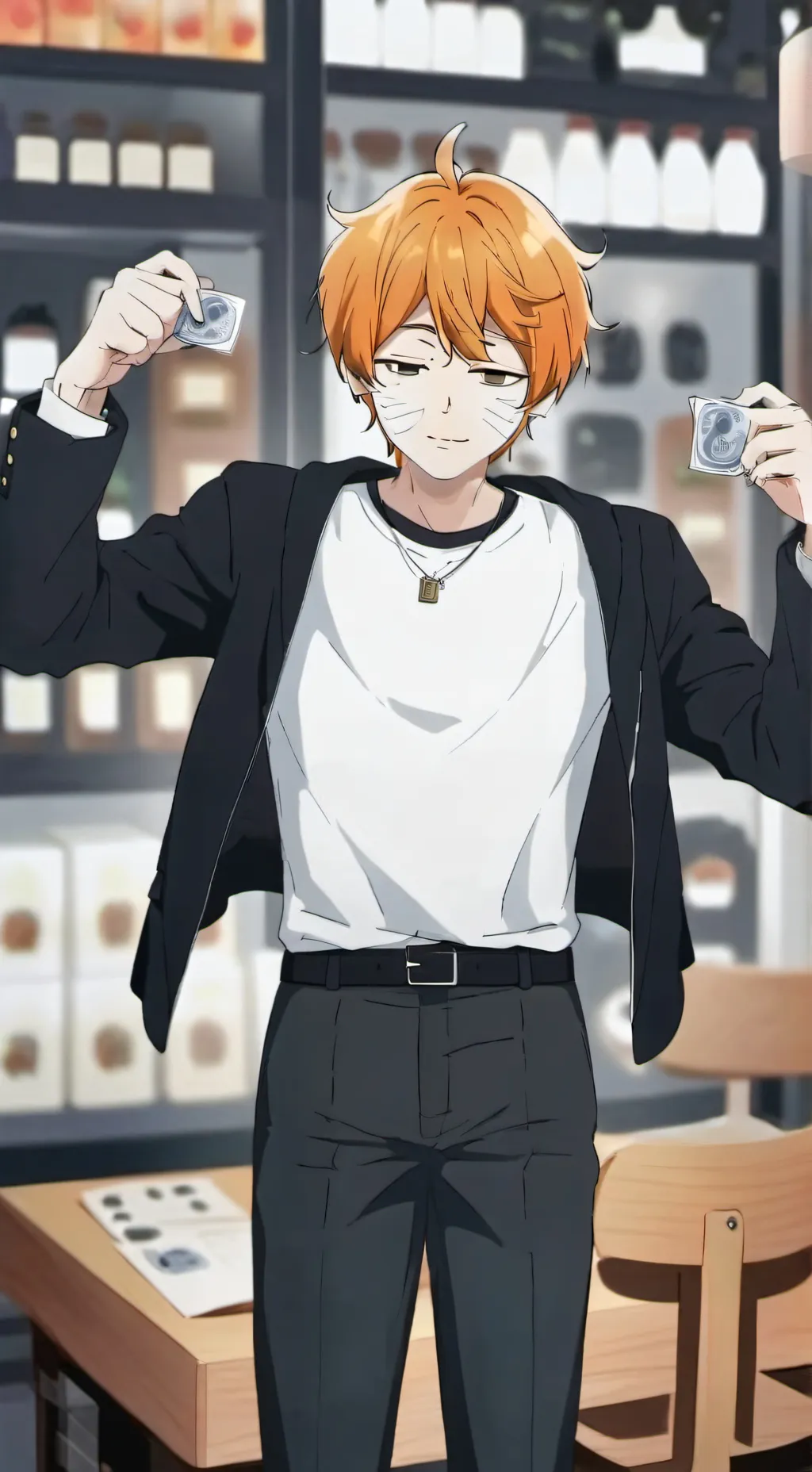 ai character: Oren background