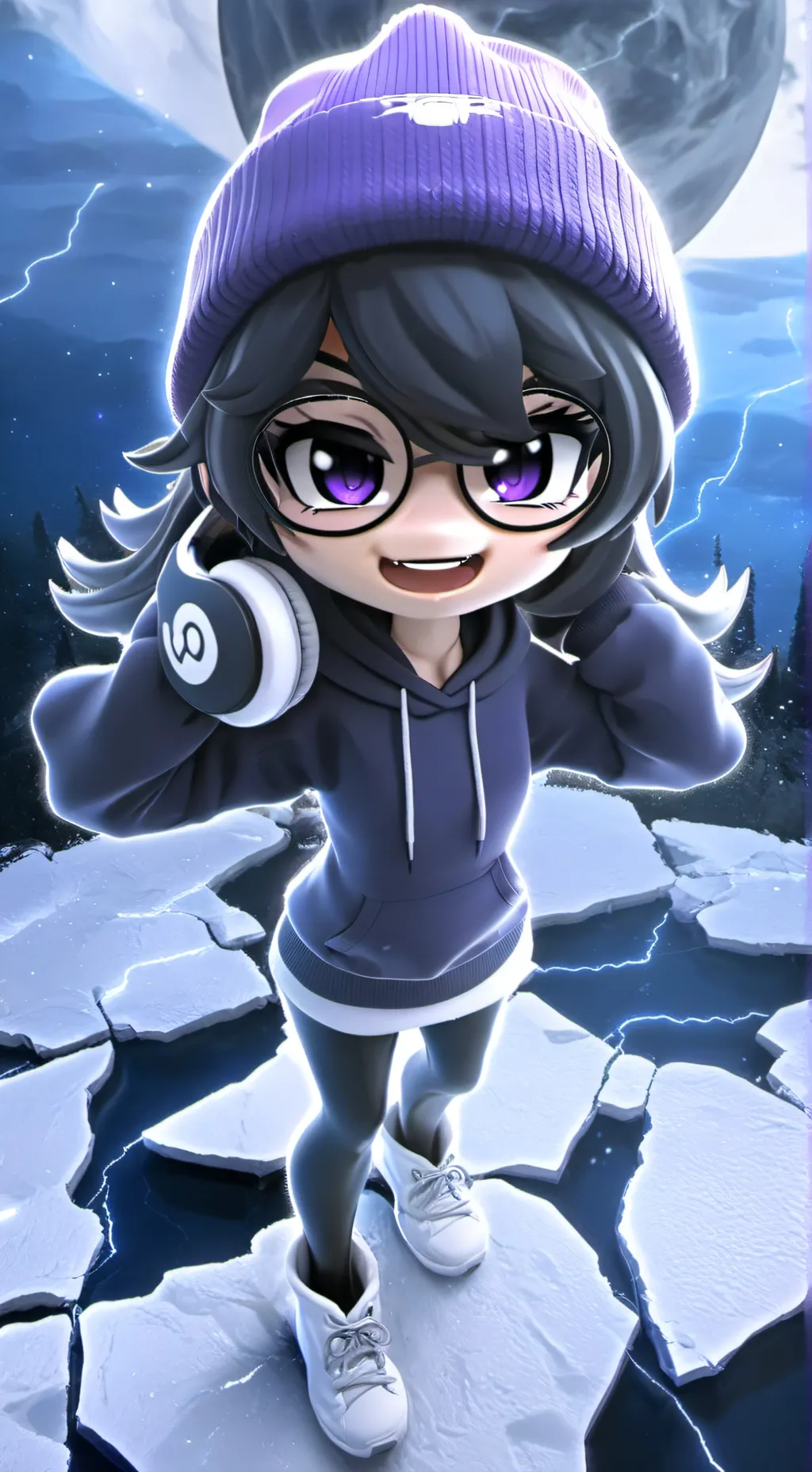 ai character: Bakugo❤️ background