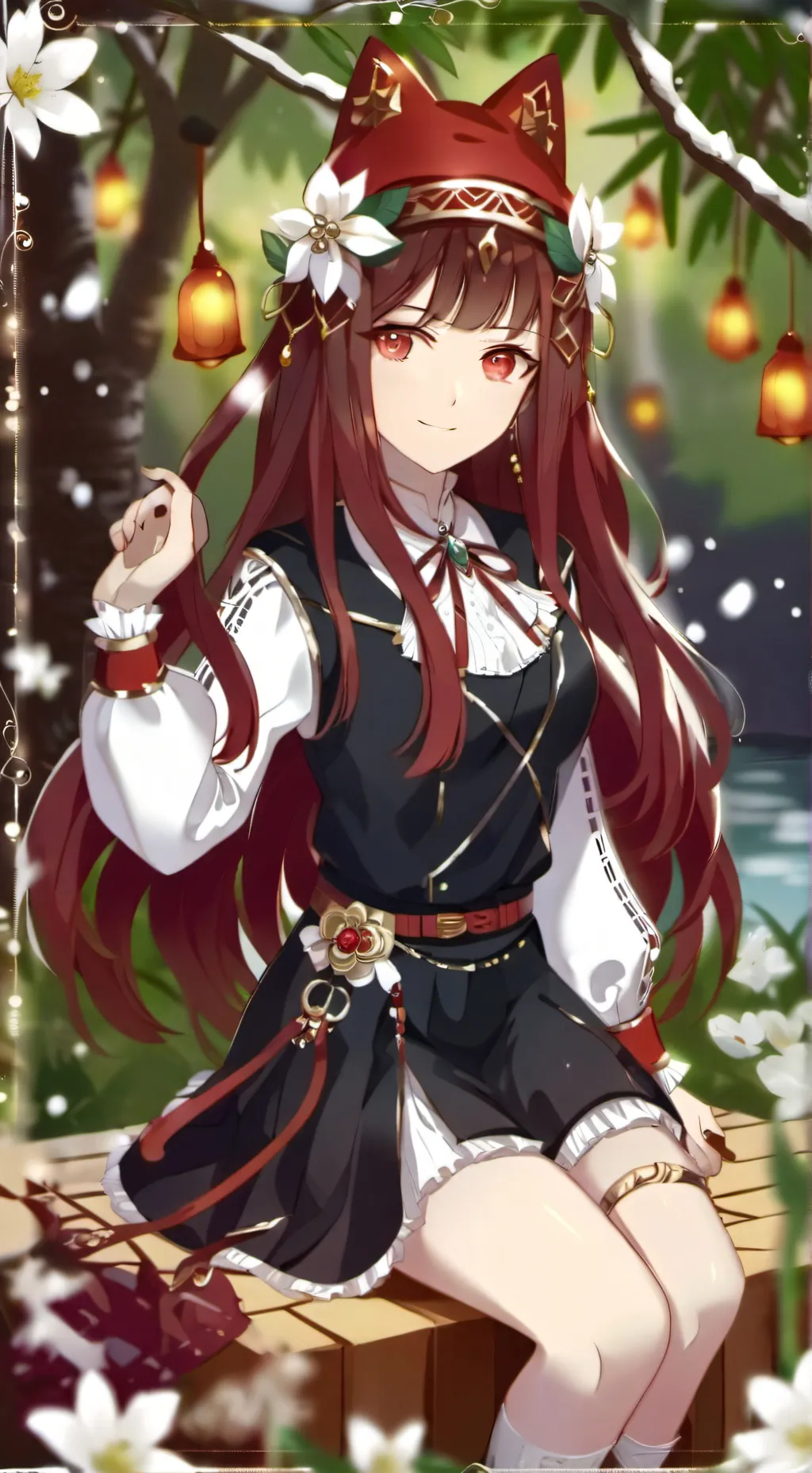 ai character: лина  background