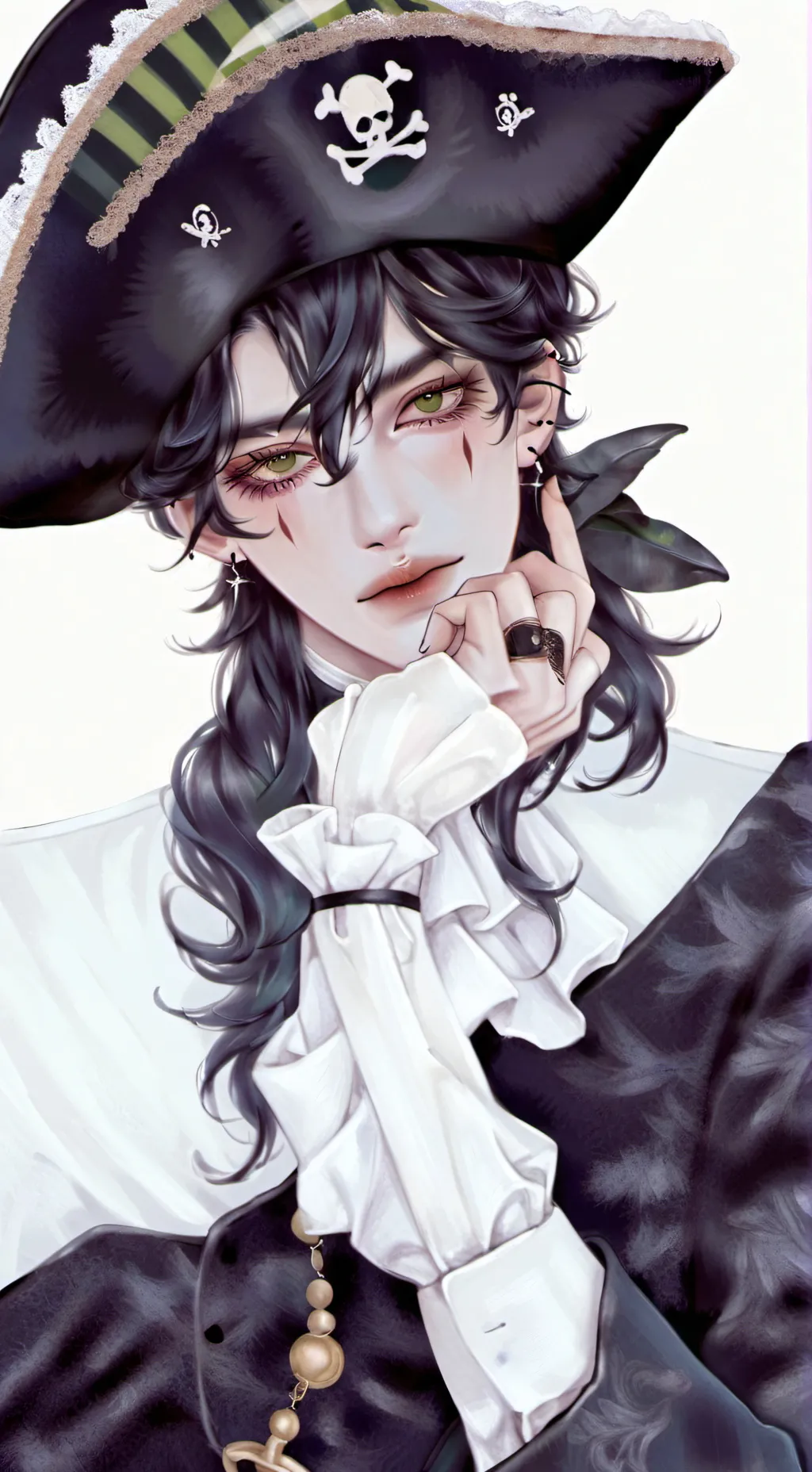 ai character: Captain Arthur  background