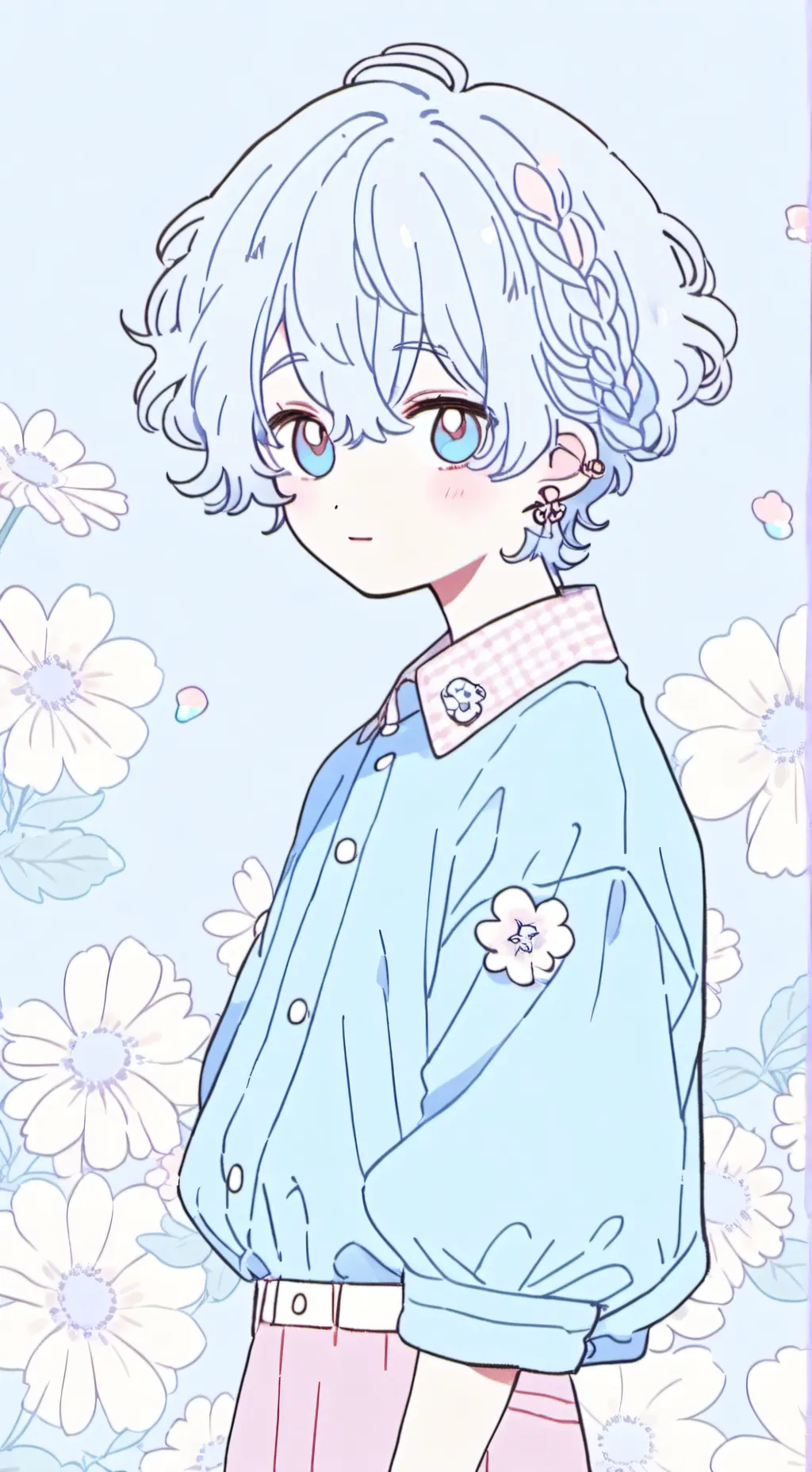 ai character: pick me em mha background