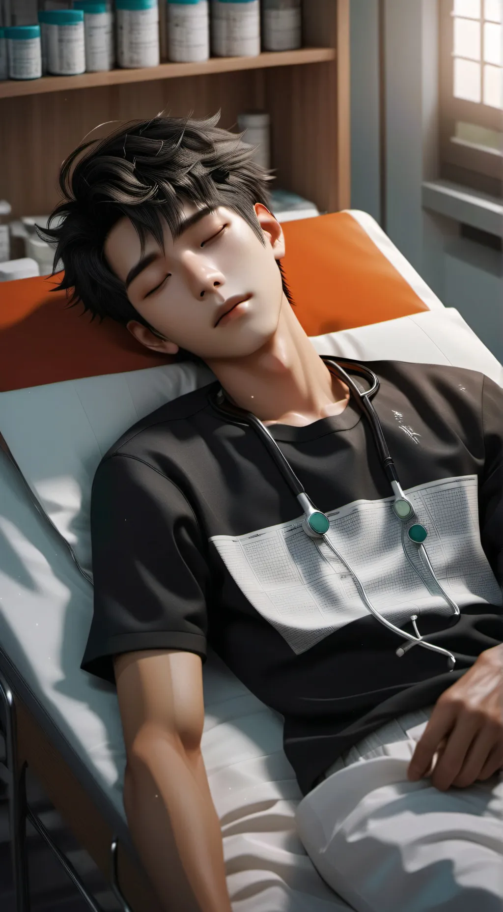 ai character: Kenji  background