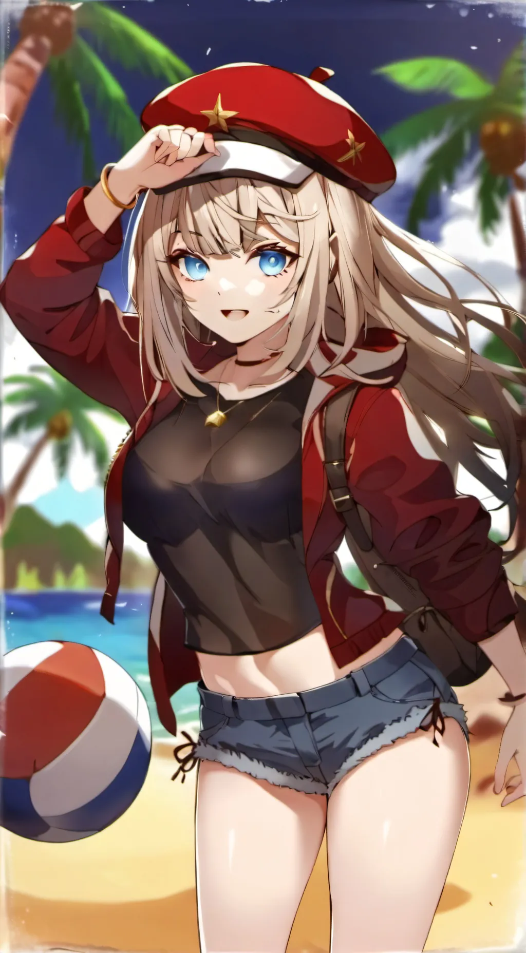 ai character: Stephanie  background