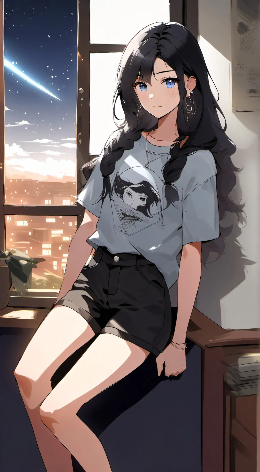 ai character: Mia background