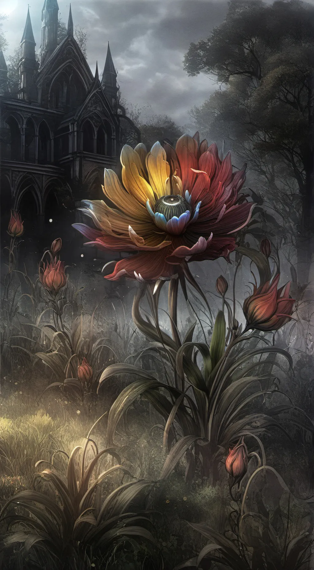 ai character: FORSAKEN background