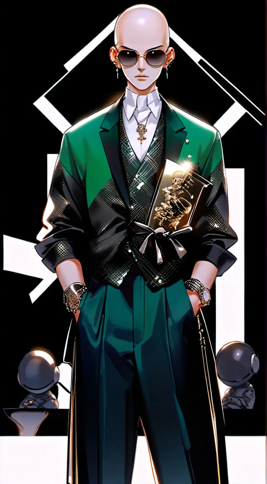 ai character: Baldi hates pick m background