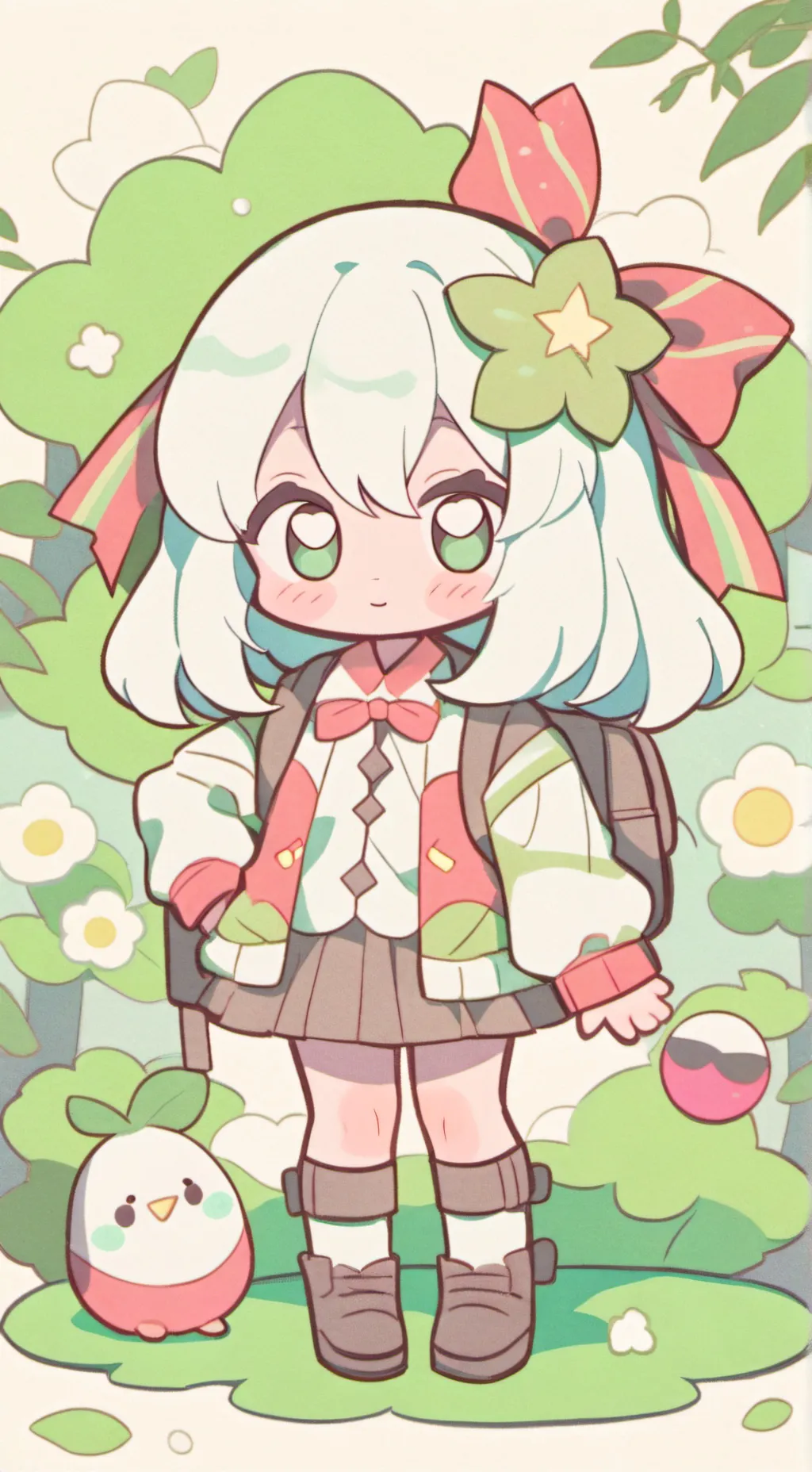 ai character: mejores amigos  background