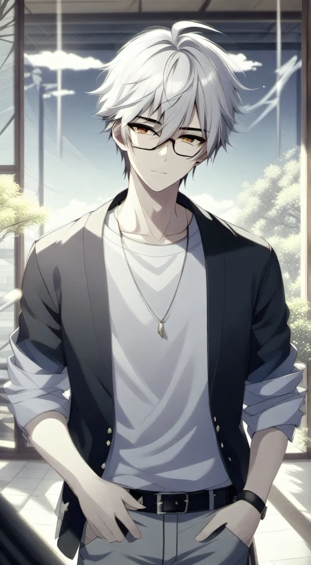 ai character: Sebastian 💌 background