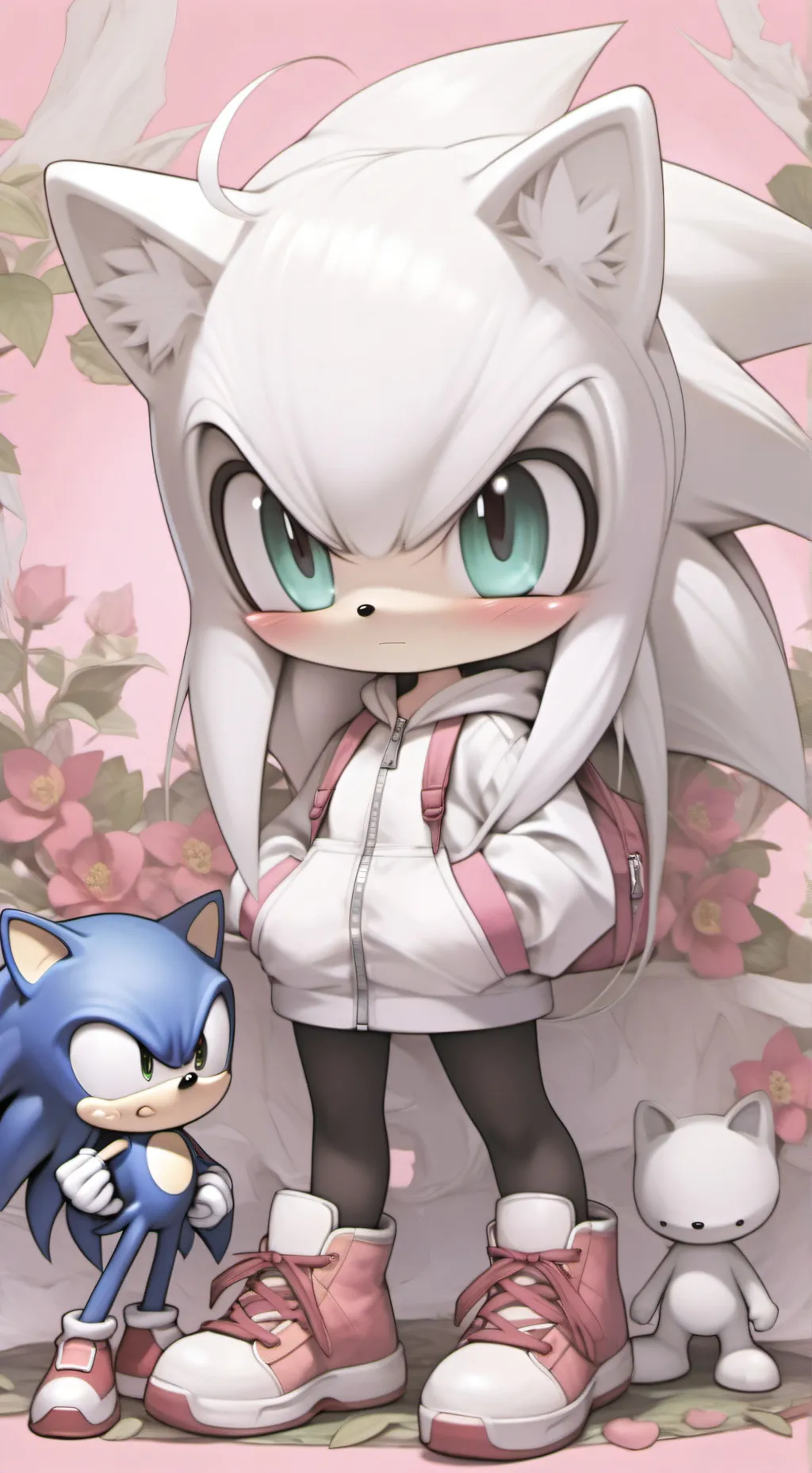 ai character: Sonic Boom! 💥 background