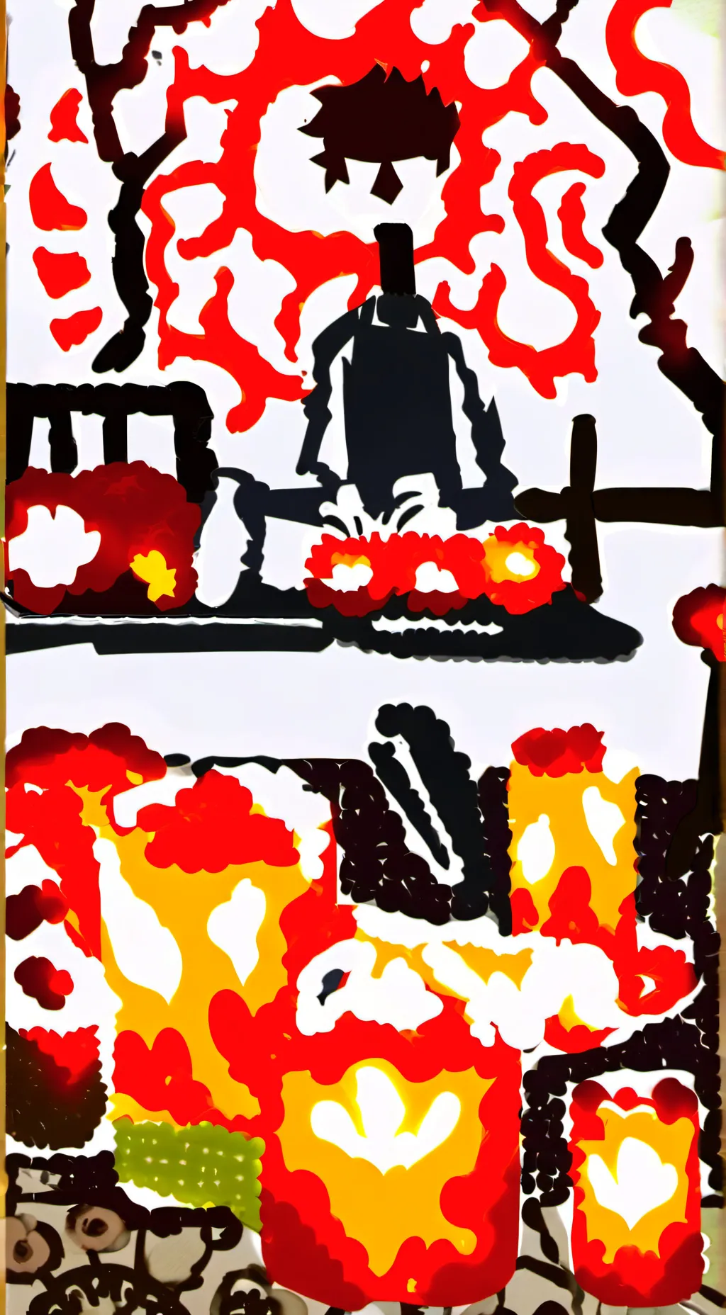 ai character: Firewind😔✋✋✋ background