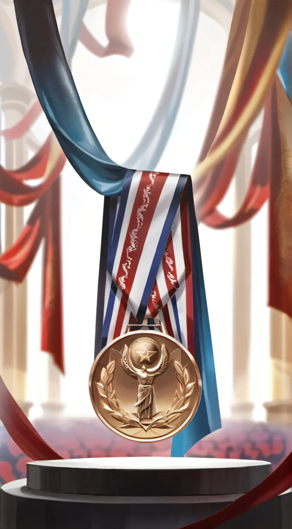 ai character: Achivement world background