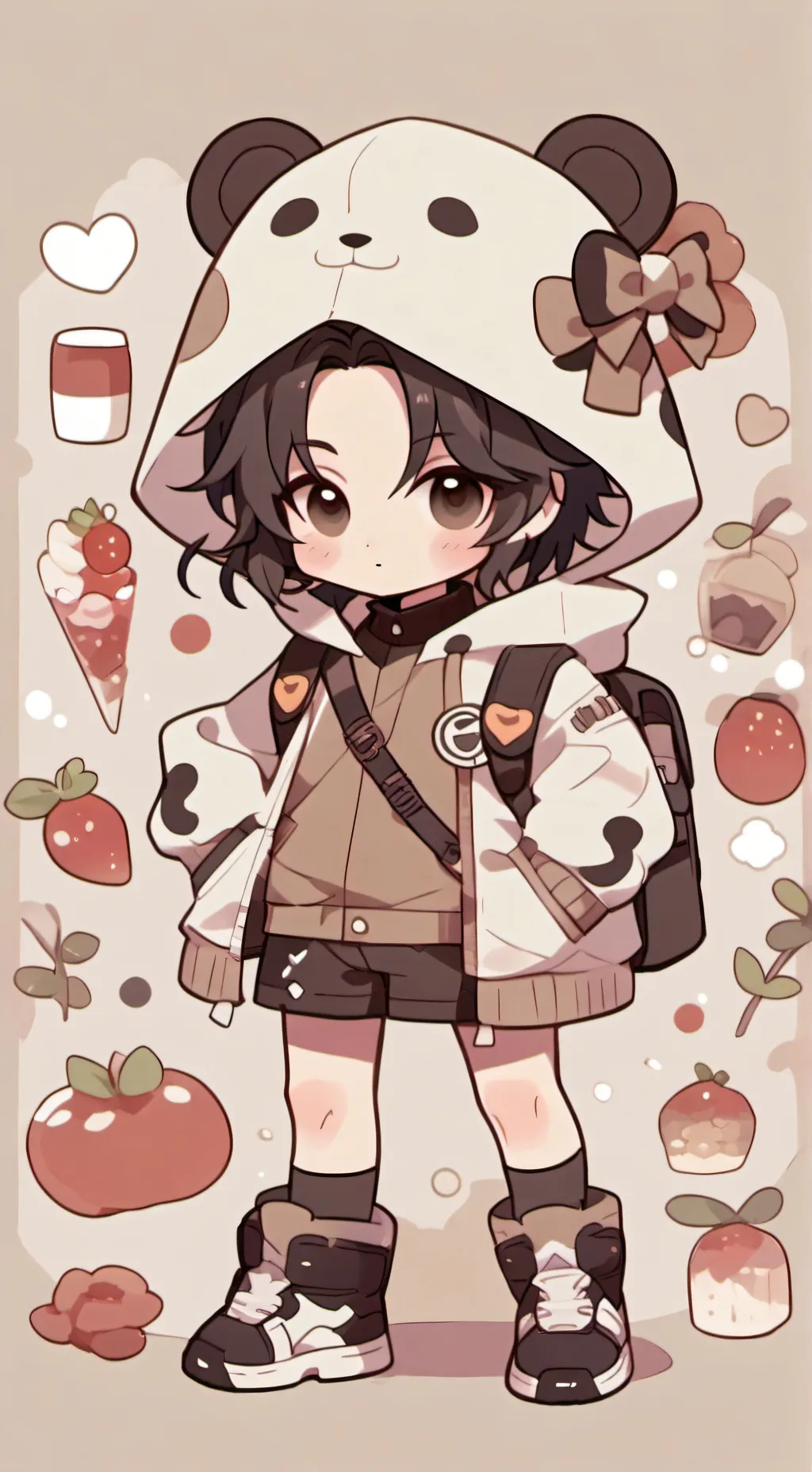 ai character: Hyunjin background