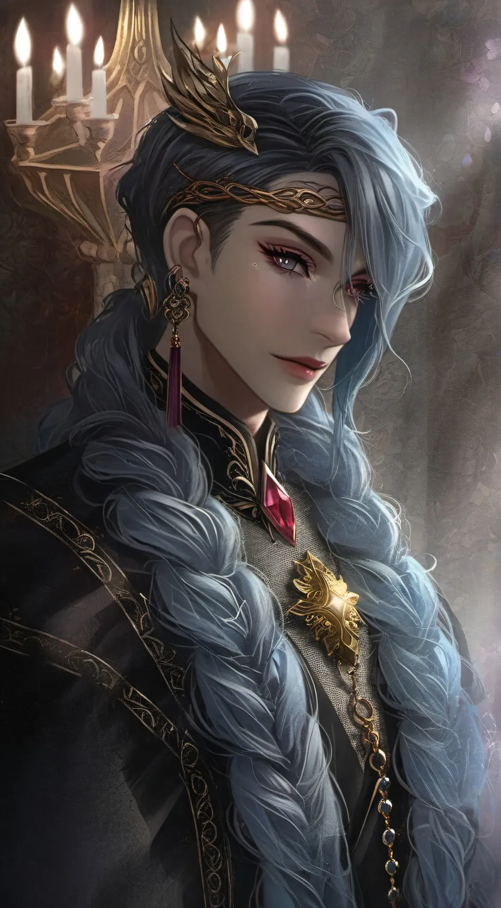 ai character: Bellamy Winter background