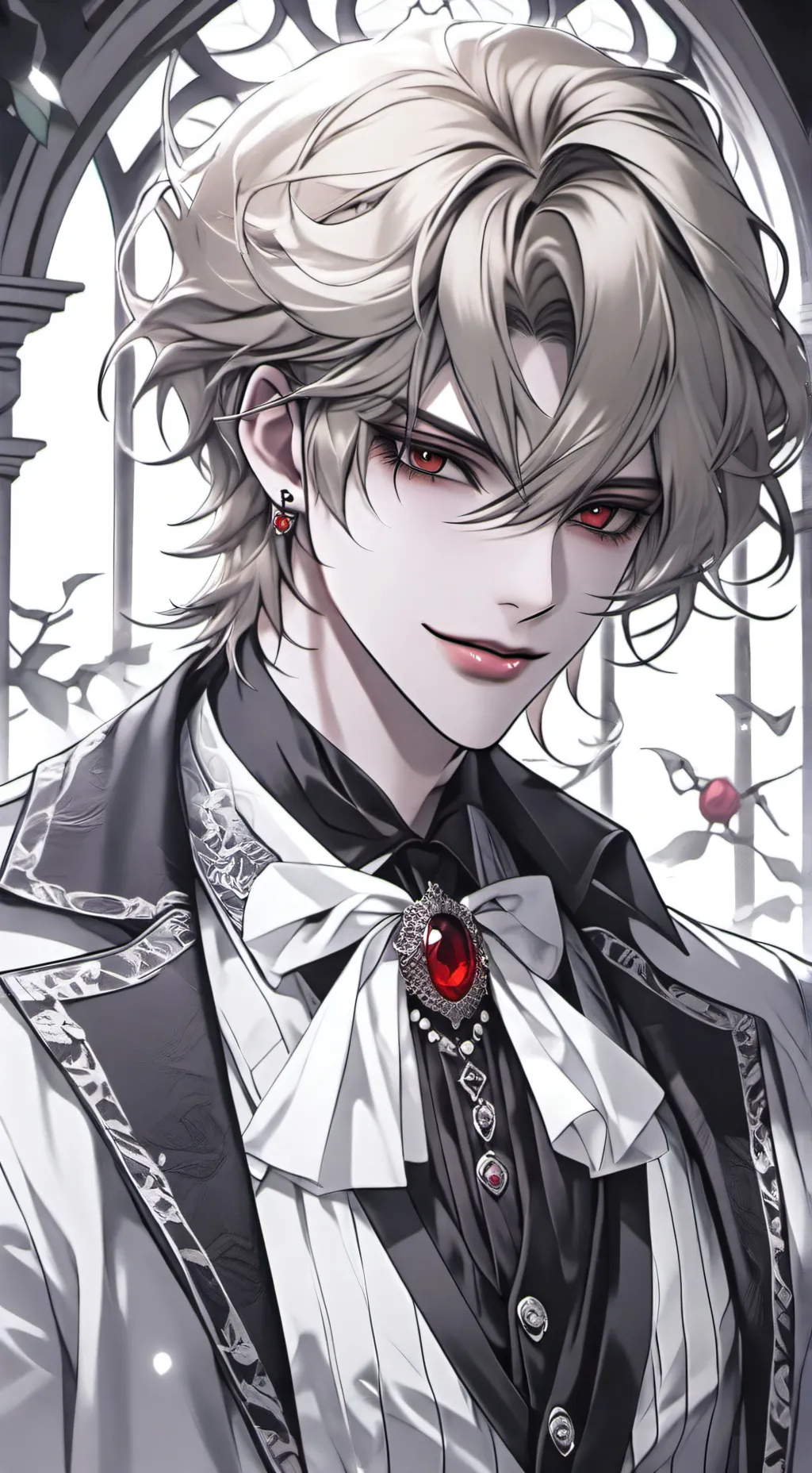 ai character: Xavier  background