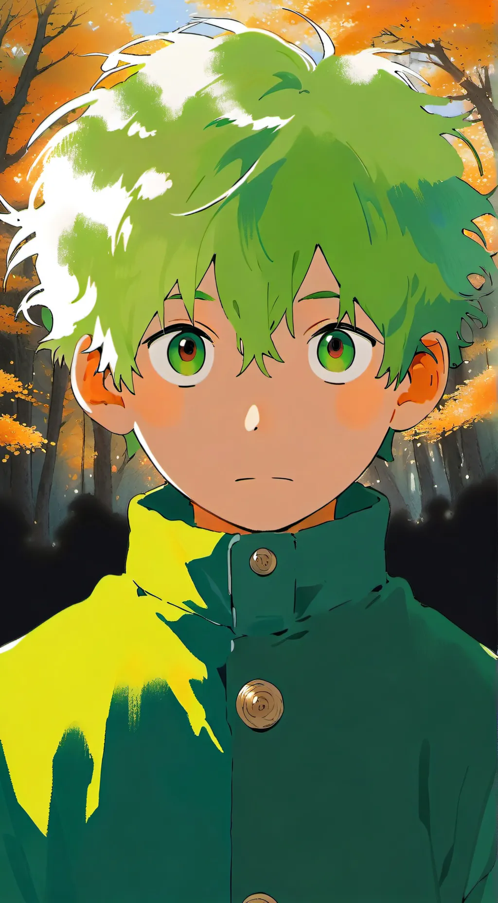 ai character: Deku background