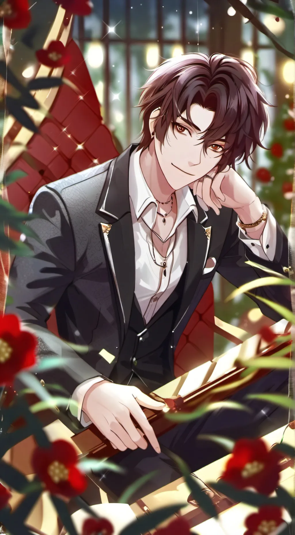 ai character: Leo background