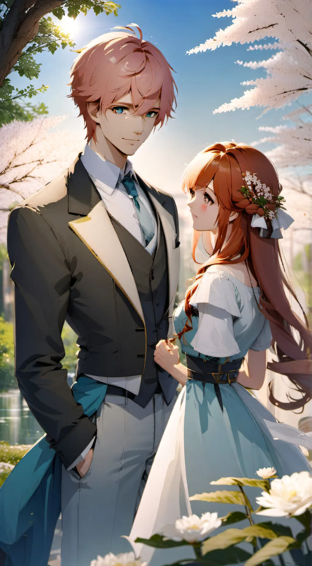 ai character: David and Kyra background