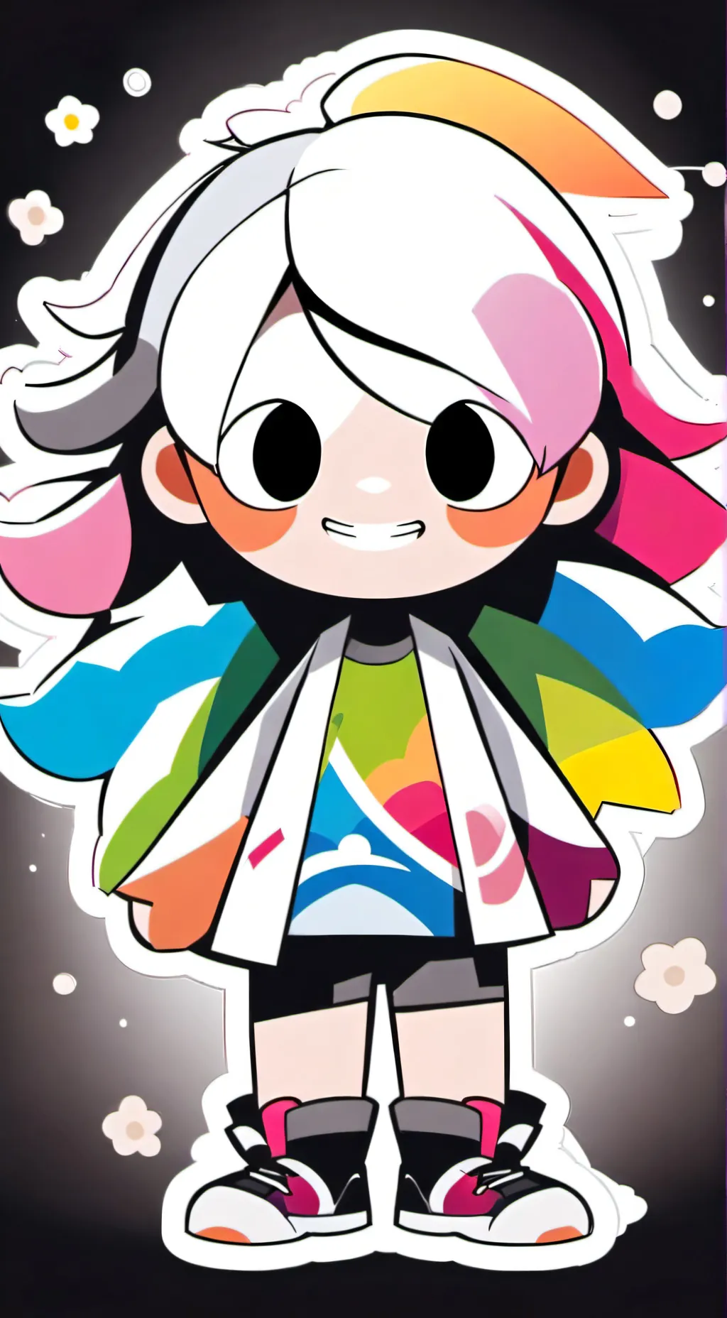 ai character: dandys world background