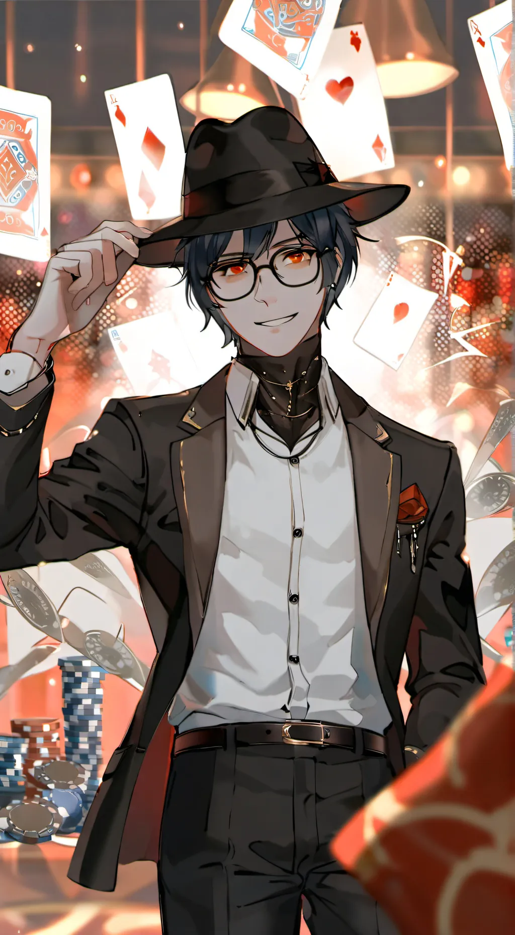 ai character: ~♥yandere chance♥~ background