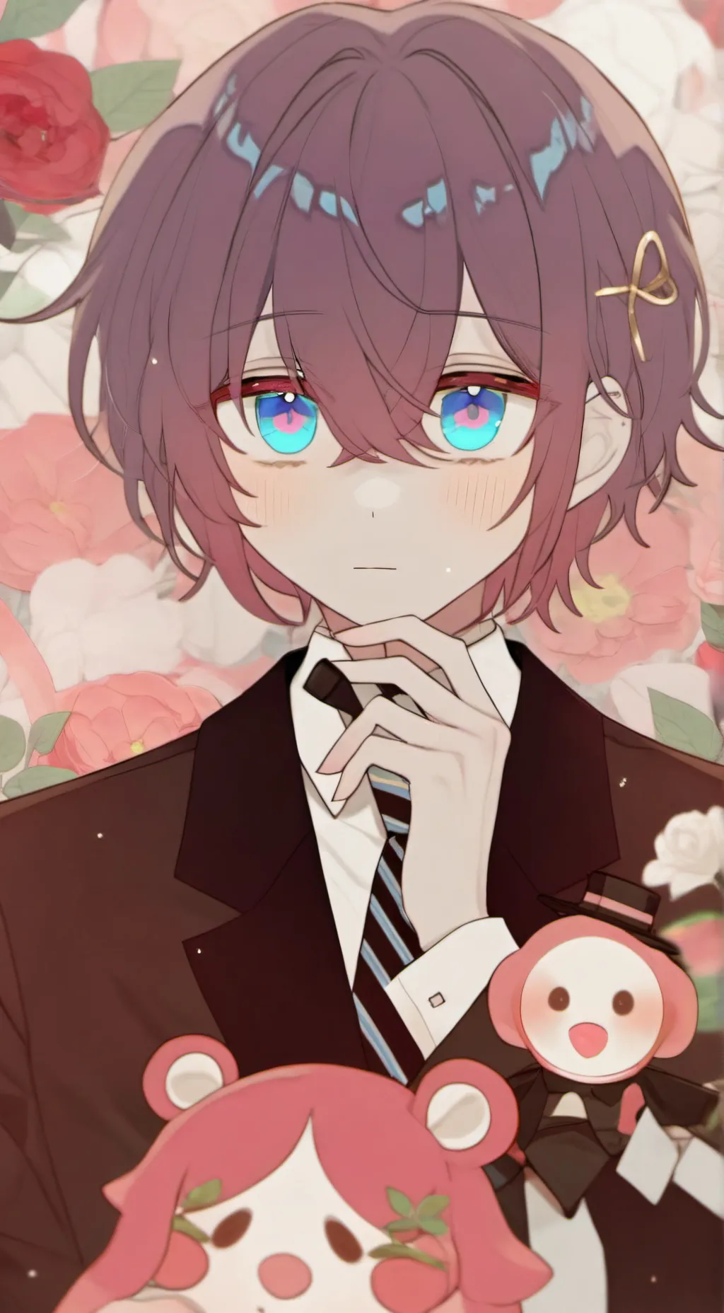 ai character: emo discord background