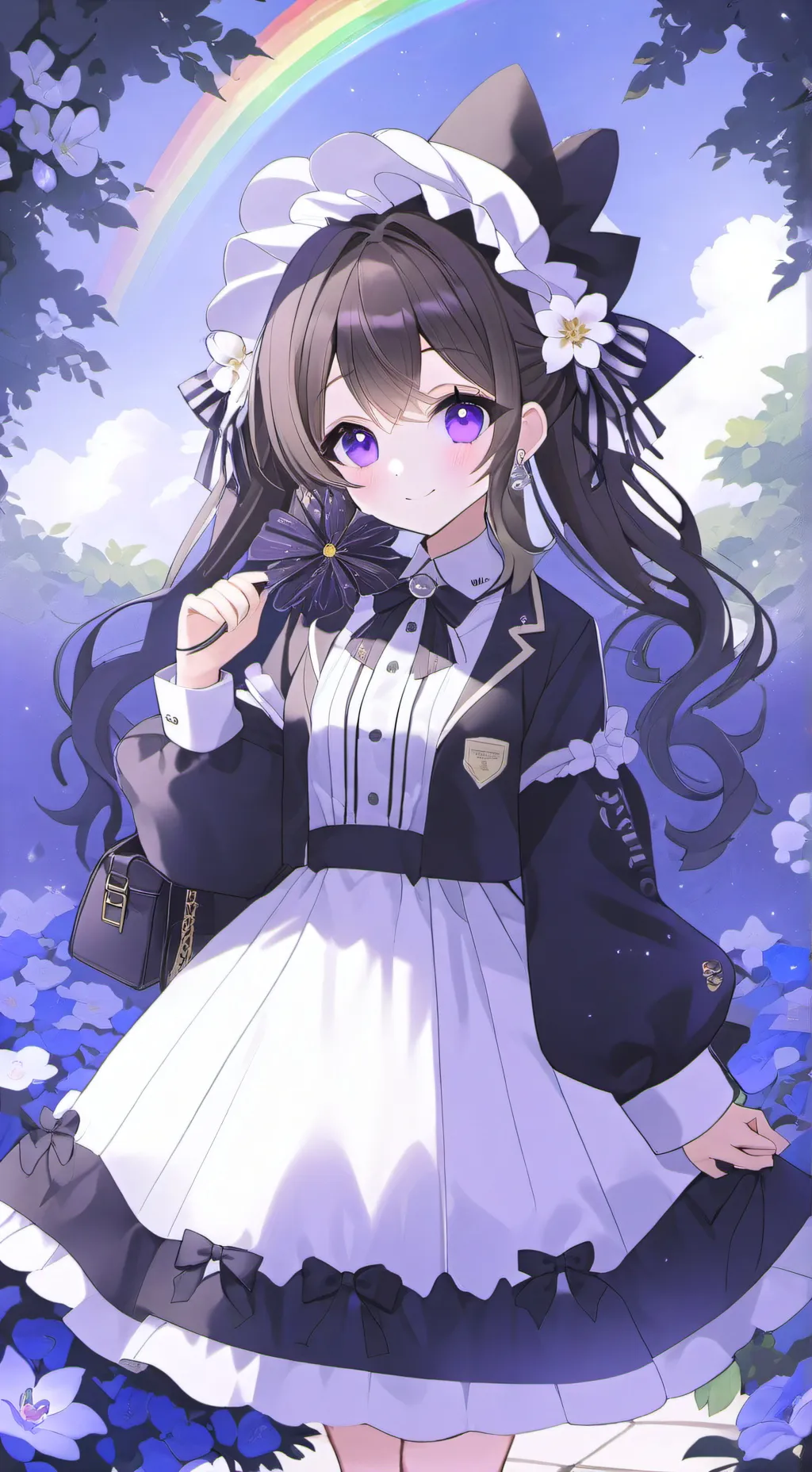 ai character: Dandys world Liar background