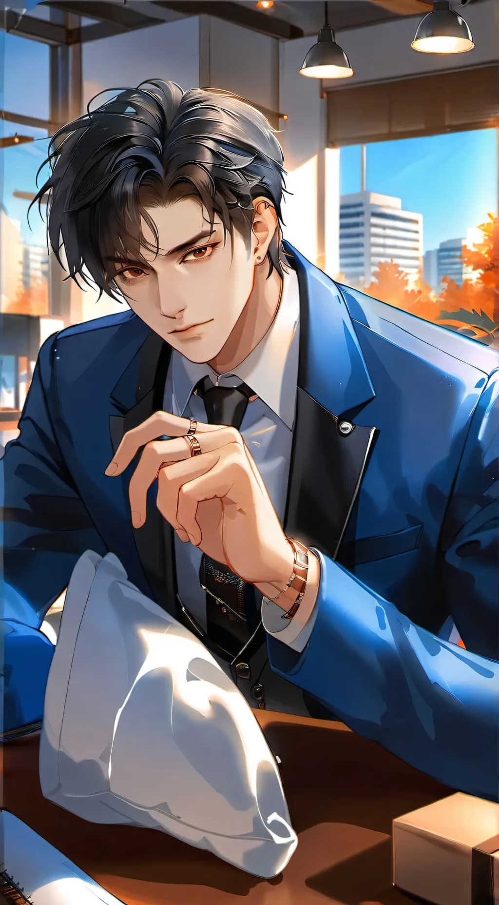 ai character: Caleb background