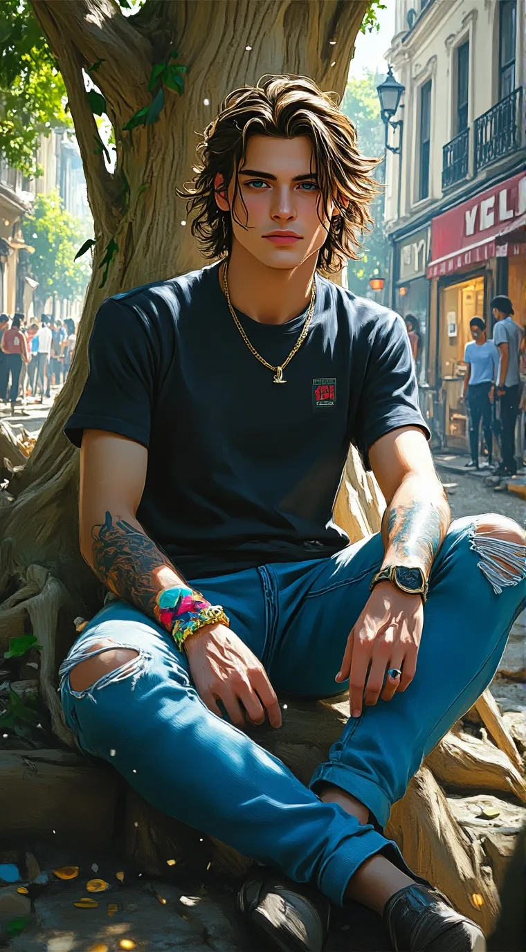 ai character: Levin background