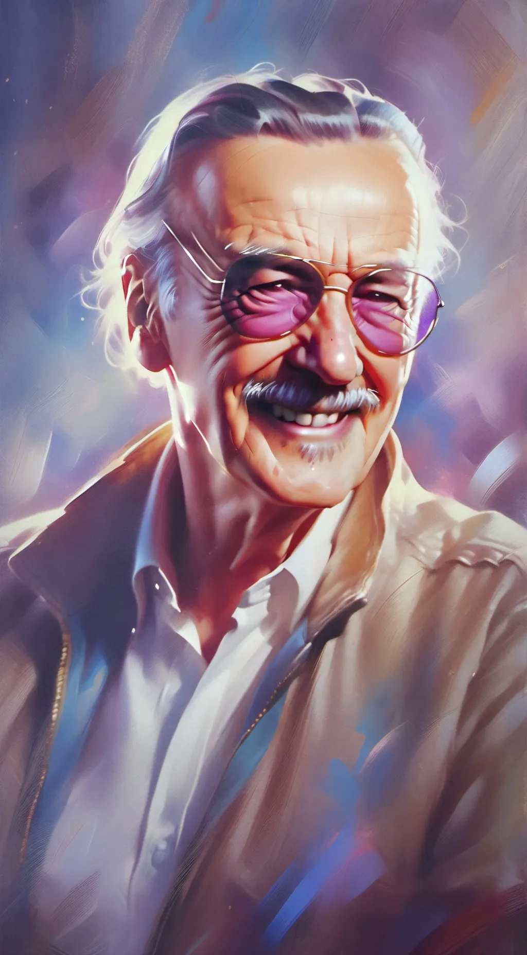 ai character: marvel background