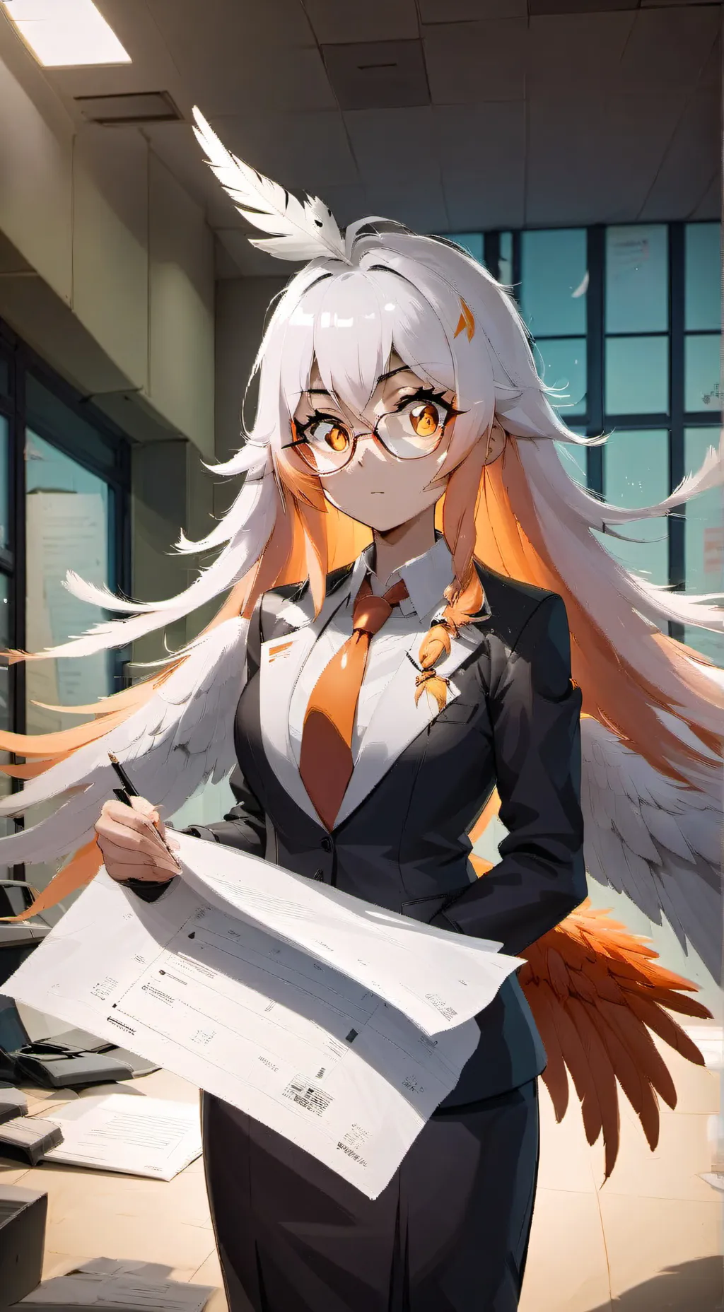 ai character: Mari Ashido background