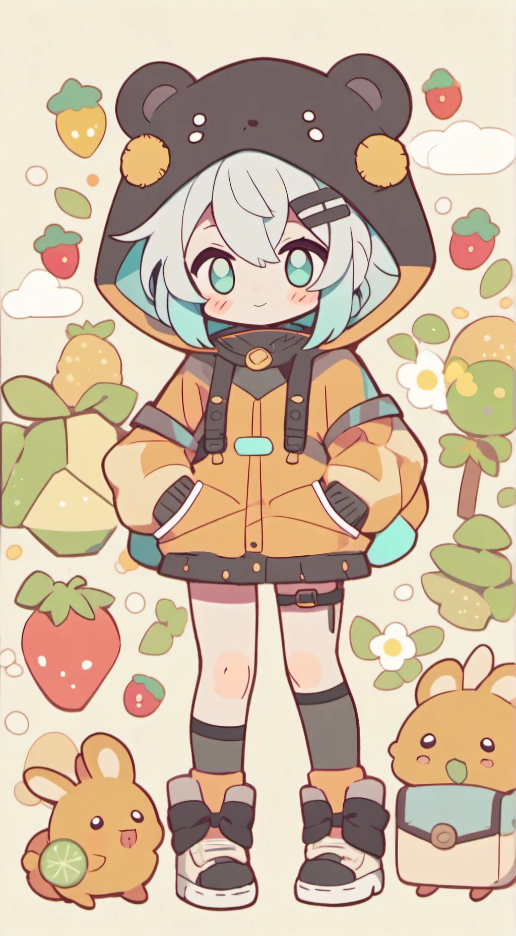 ai character: Vox  background