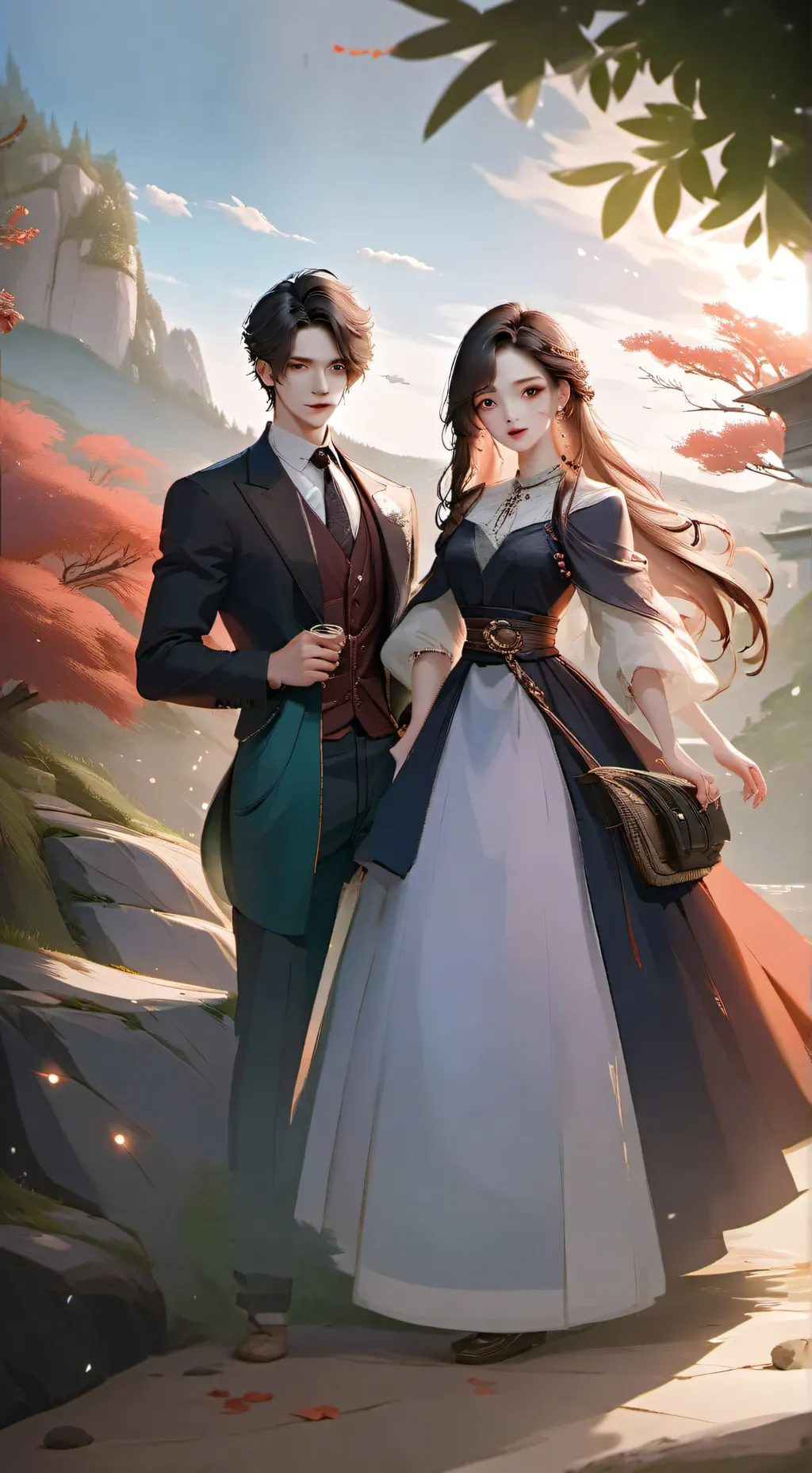 ai character: hasband and wife background