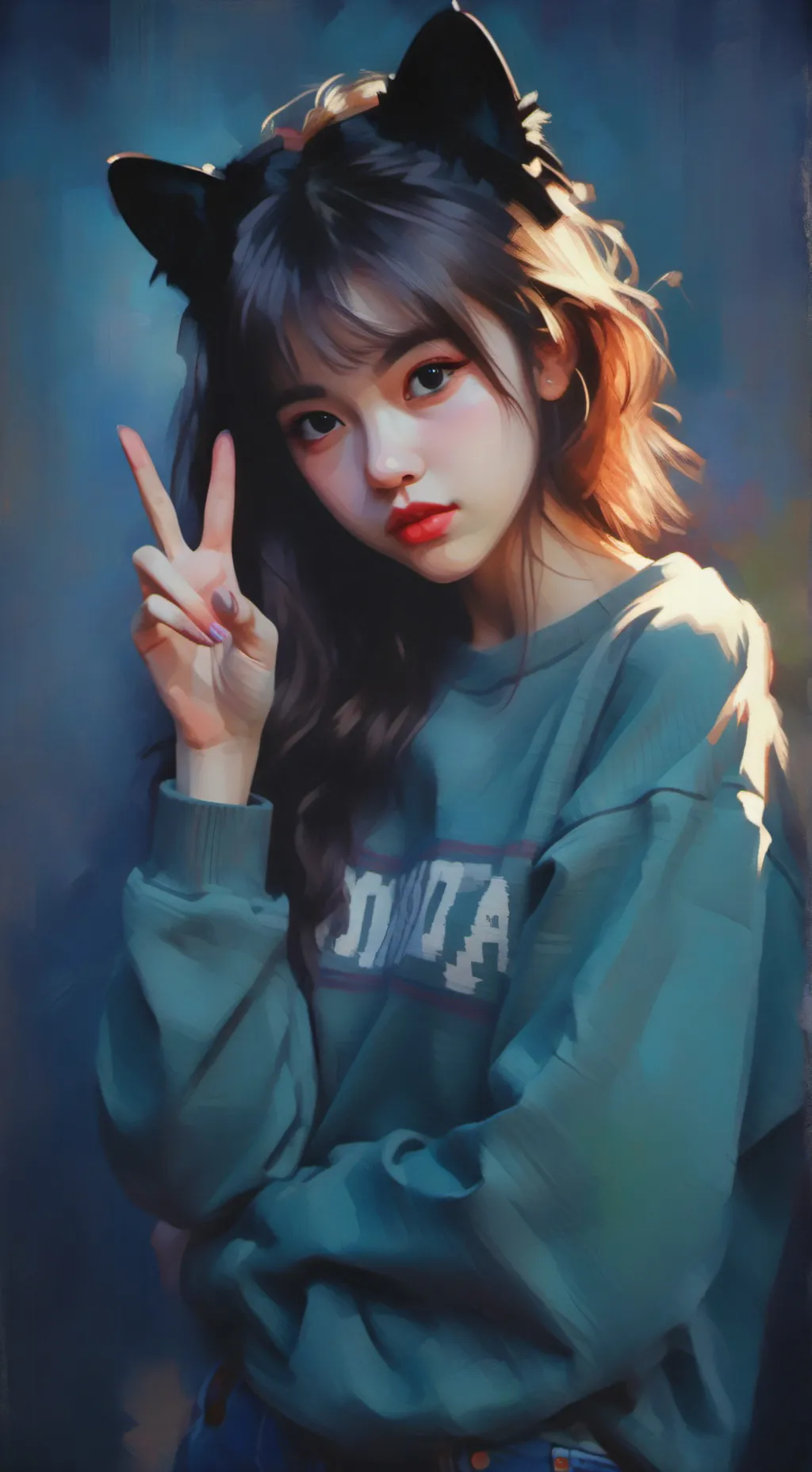 ai character: Hunny Mellon  background