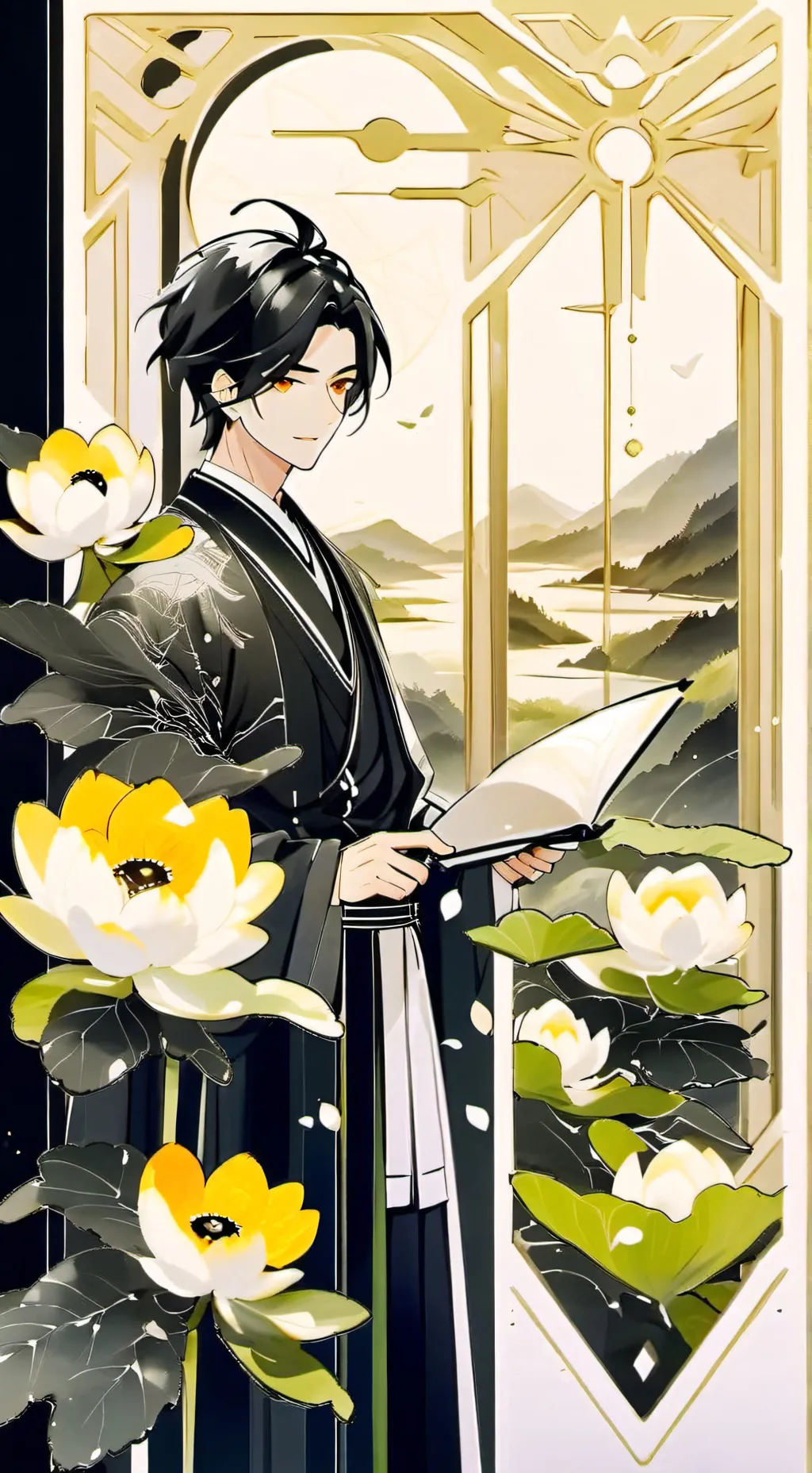 ai character: Malcolm Todd background