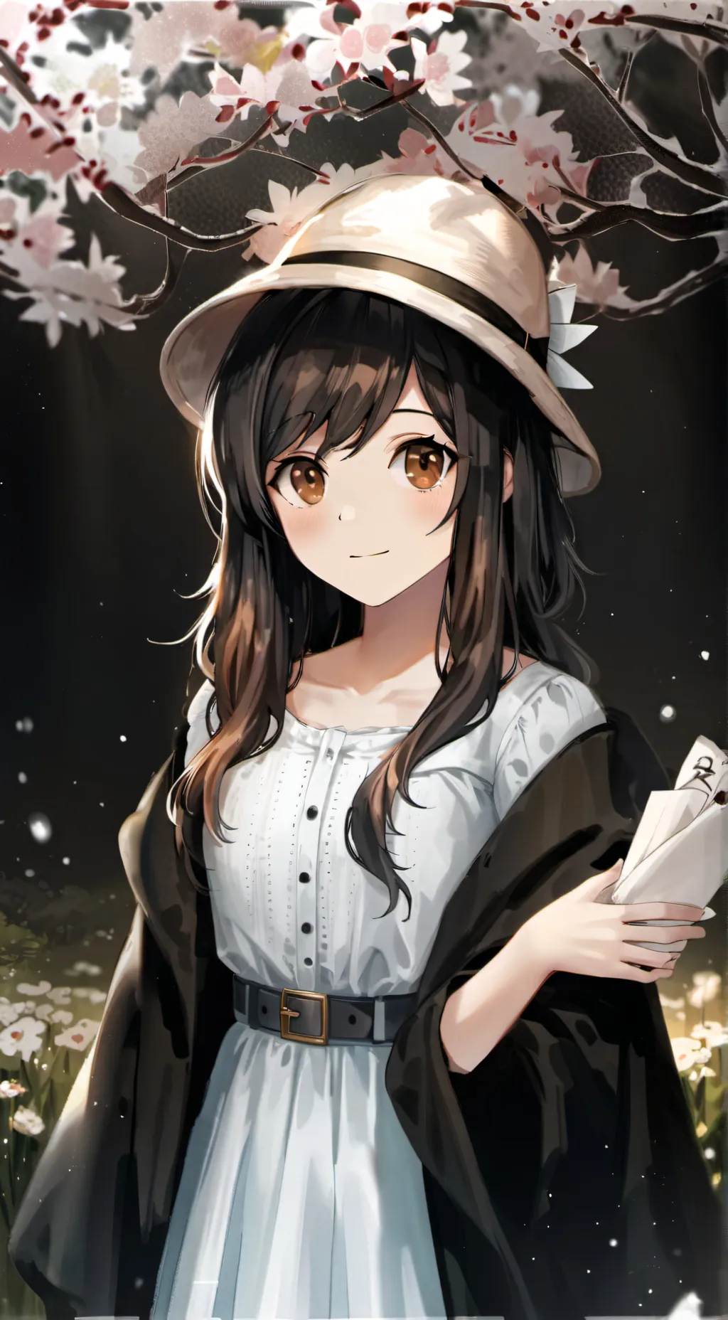 ai character: Elisa Garcia  background