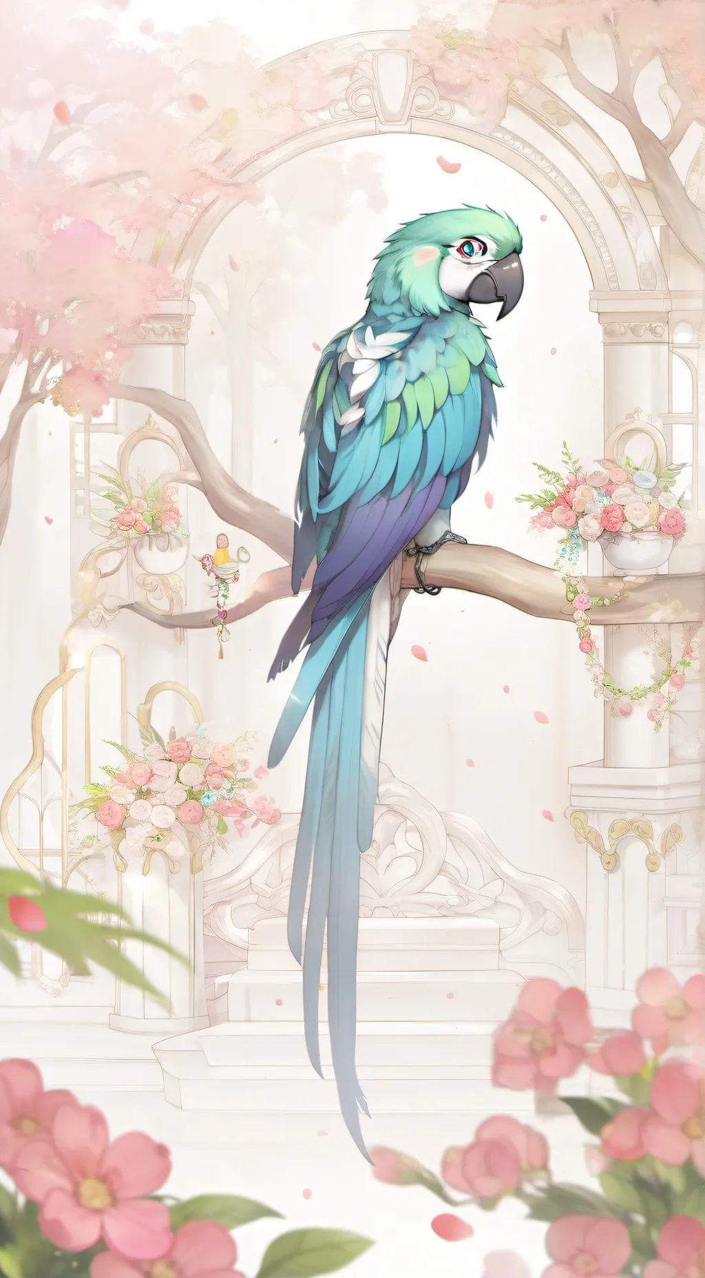 ai character: Jewel background