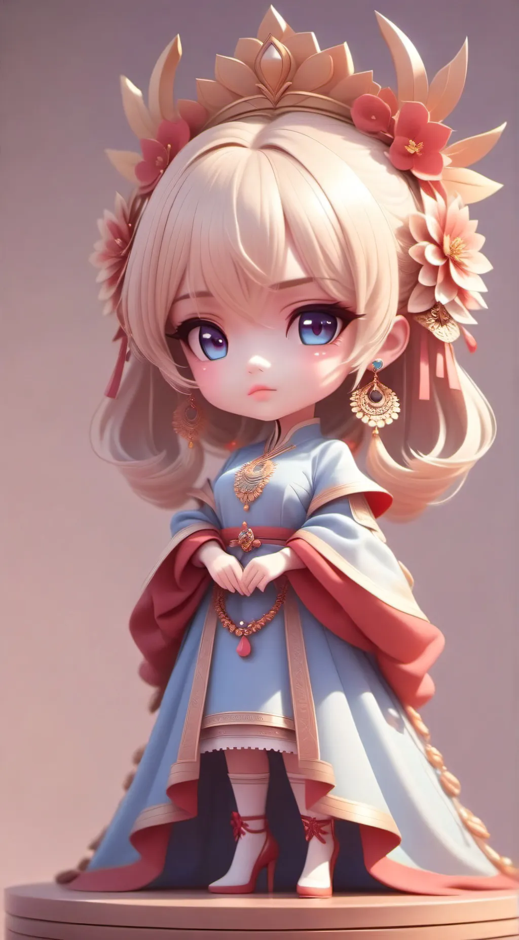 ai character: 🌸🌷odette🌷🌸 background