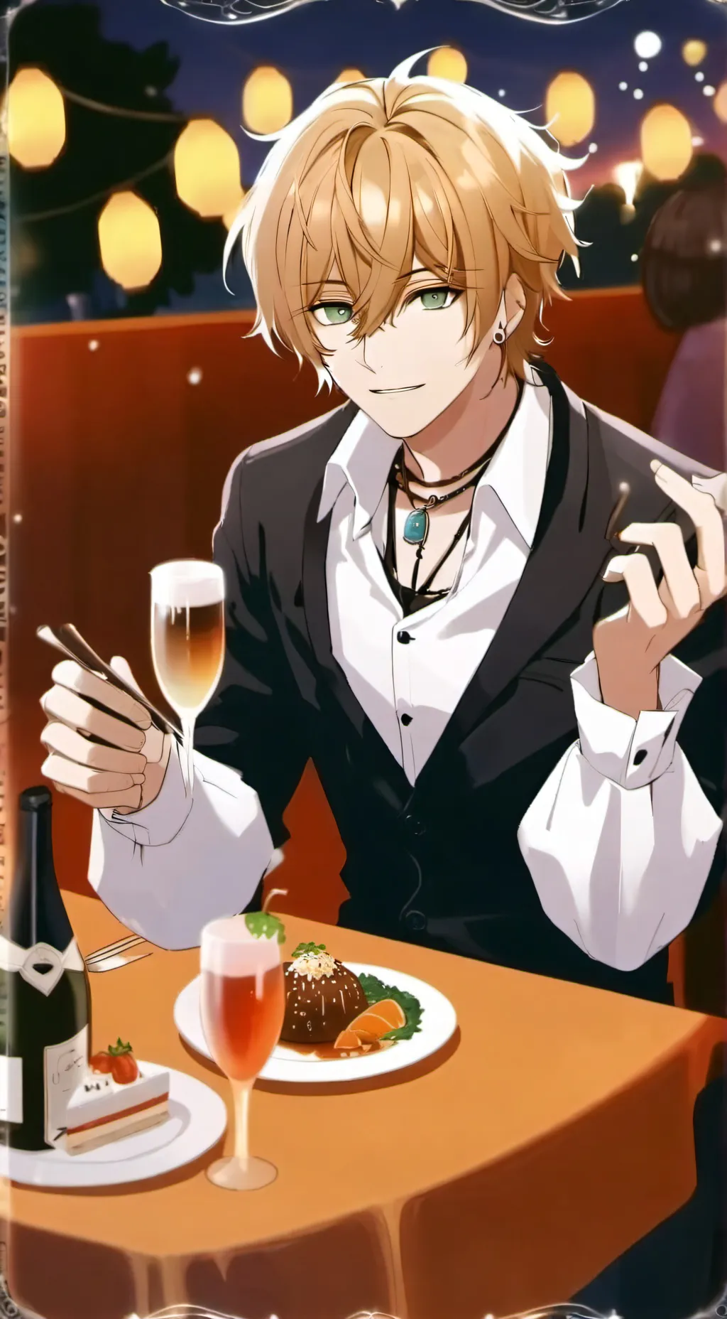 ai character: snowball background