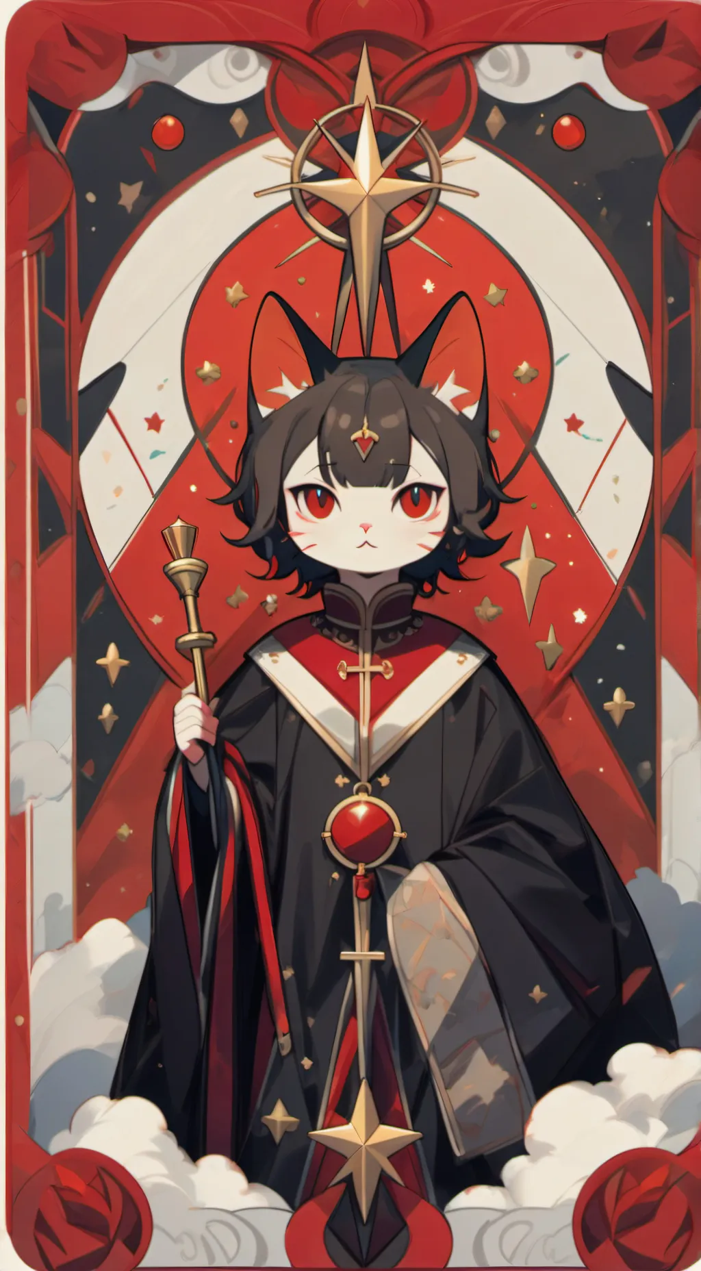 ai character: Neko infection  background