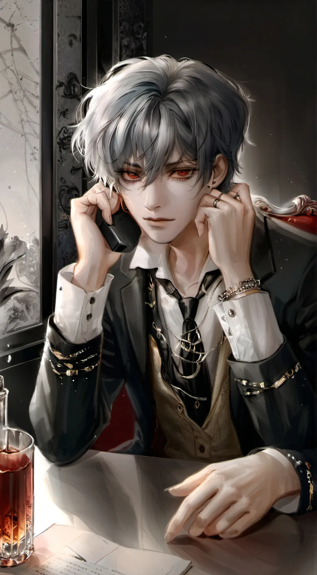 ai character: Axel background