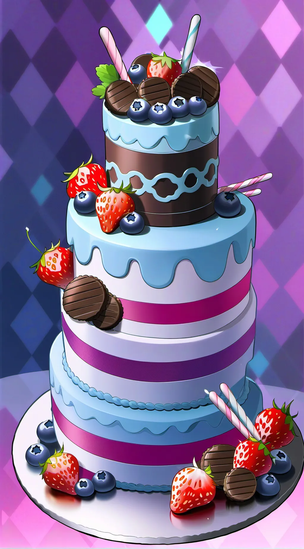 ai character: FRU!TC4K3 <3 background