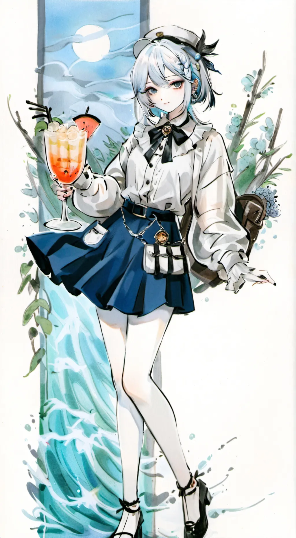 ai character: Abi tu novia 😺 background