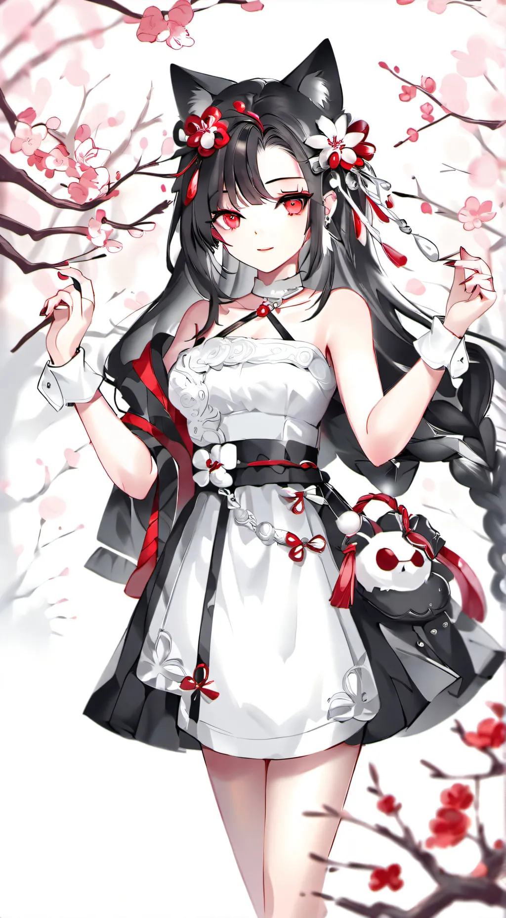 ai character: Hot cutie background