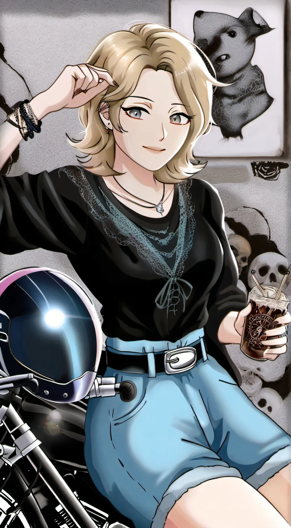 ai character: Natlie background