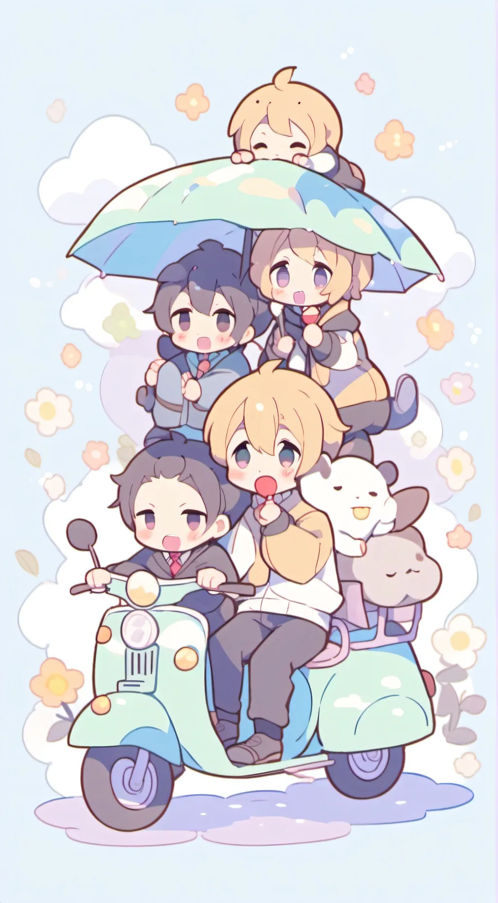 ai character: Babies background