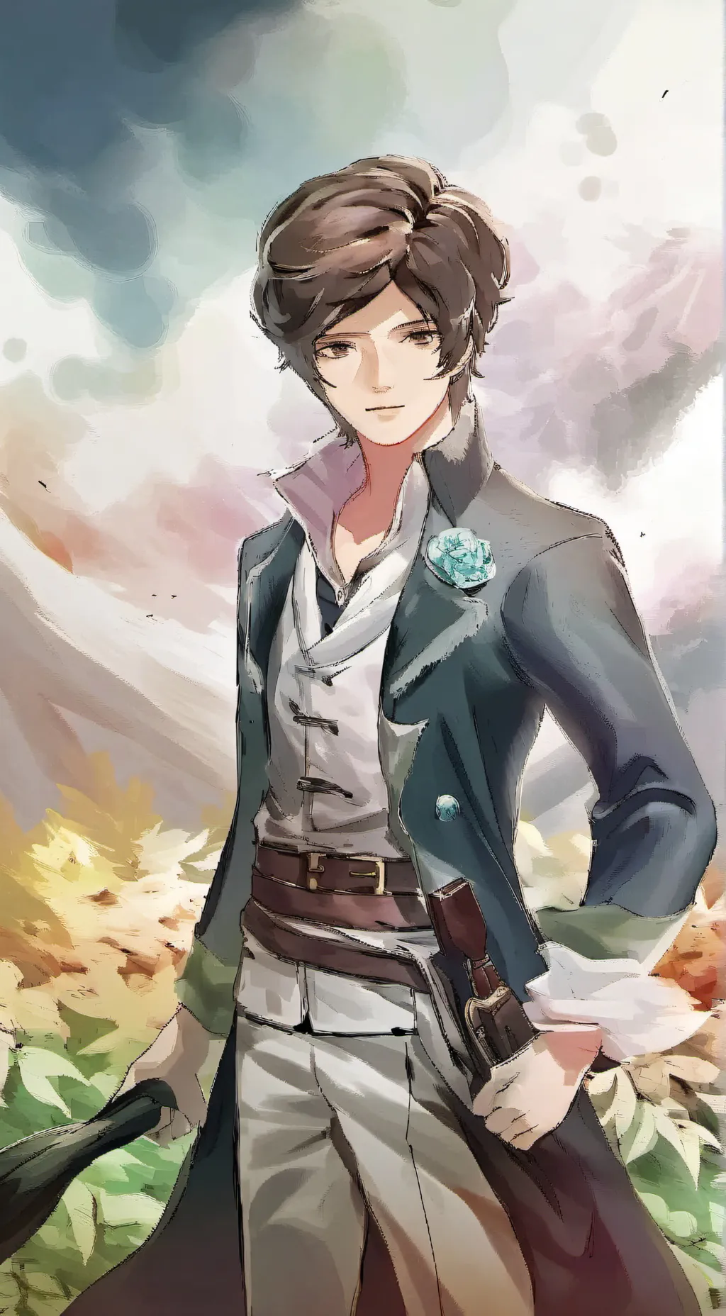 ai character: Дэн background