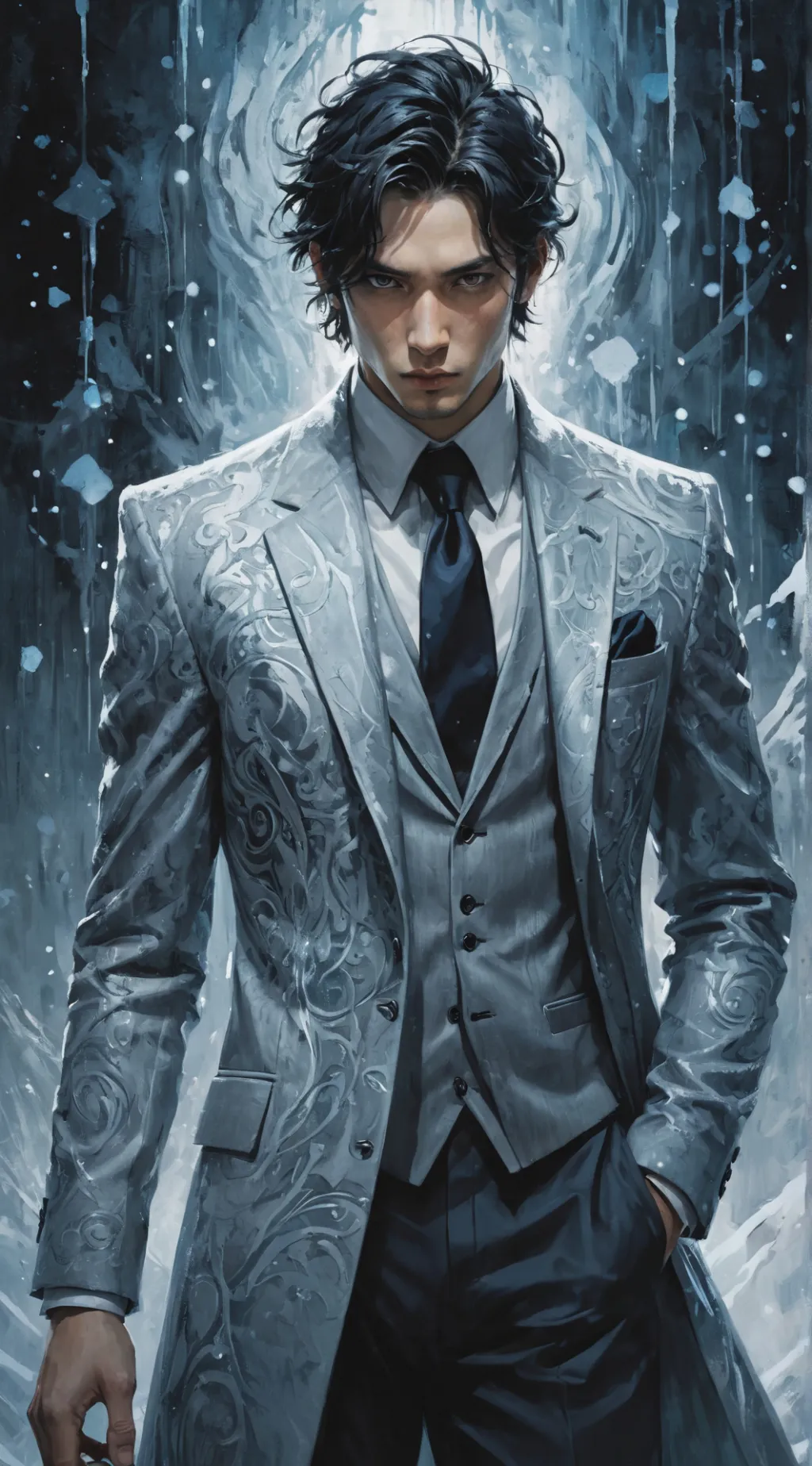 ai character: Caelum background