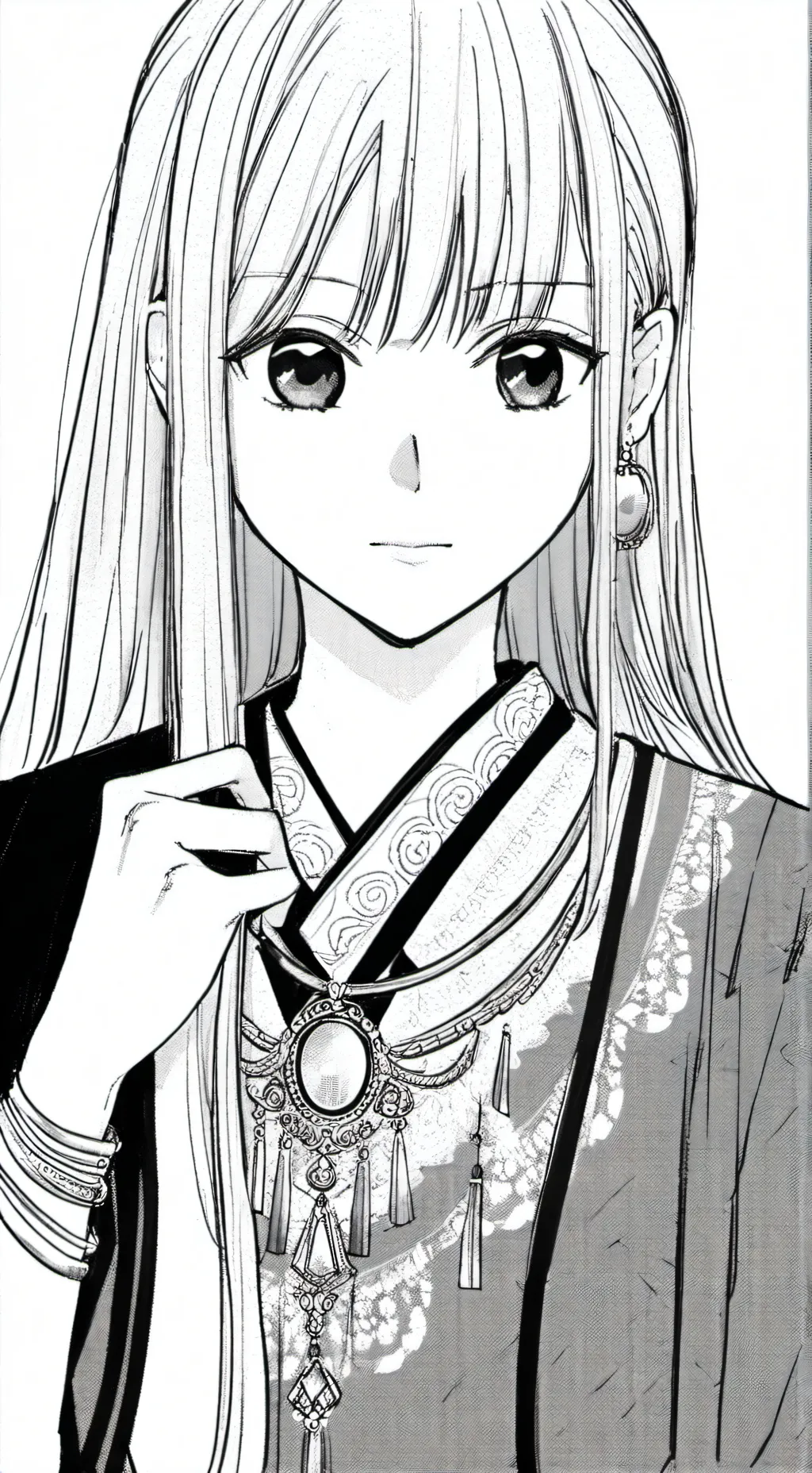 ai character: Alexandra  background