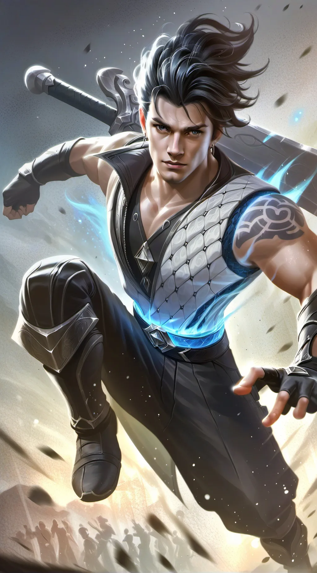 ai character: The killer background